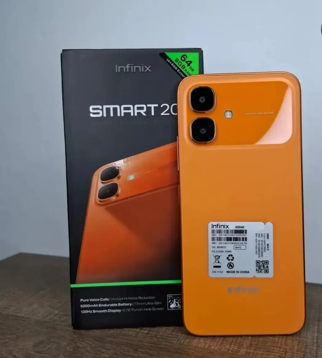Infinix Smart 20 8/64Gb black 5260Мач